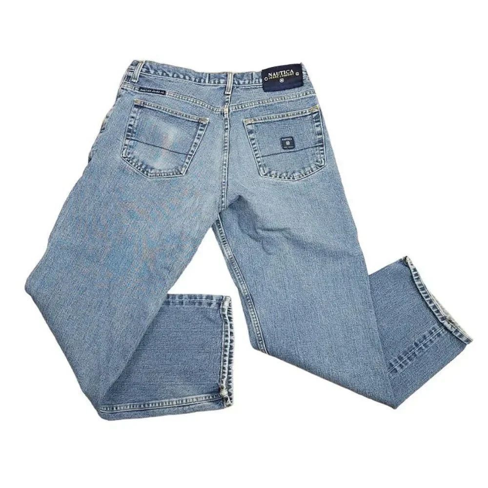Nautica Jeans Company Easy Fit Jeans Vintage 90s Baggy Streetwear Mens 32x29